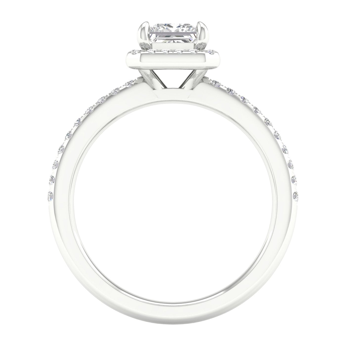 Halo Engagement Ring