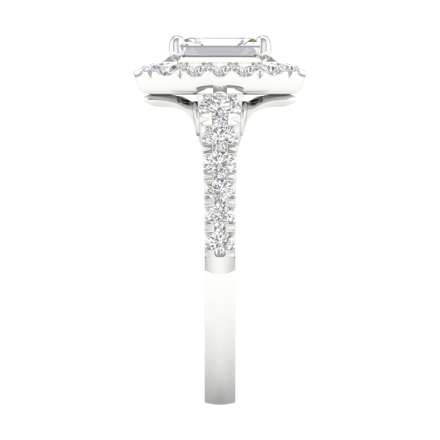 Halo Engagement Ring
