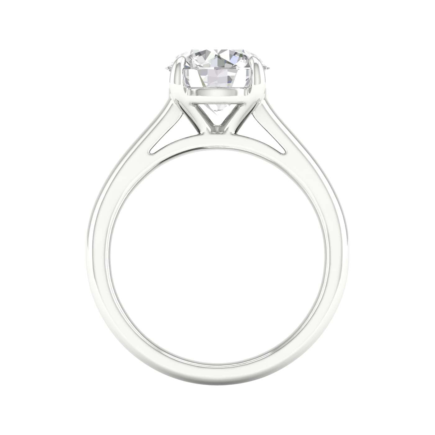 Lab Grown Solitaire Engagement Ring