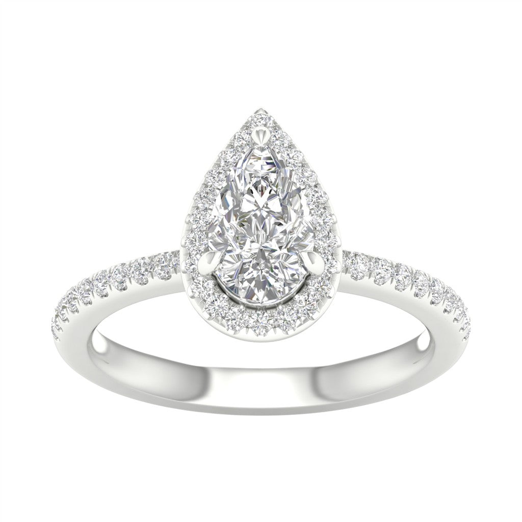 Halo Engagement Ring