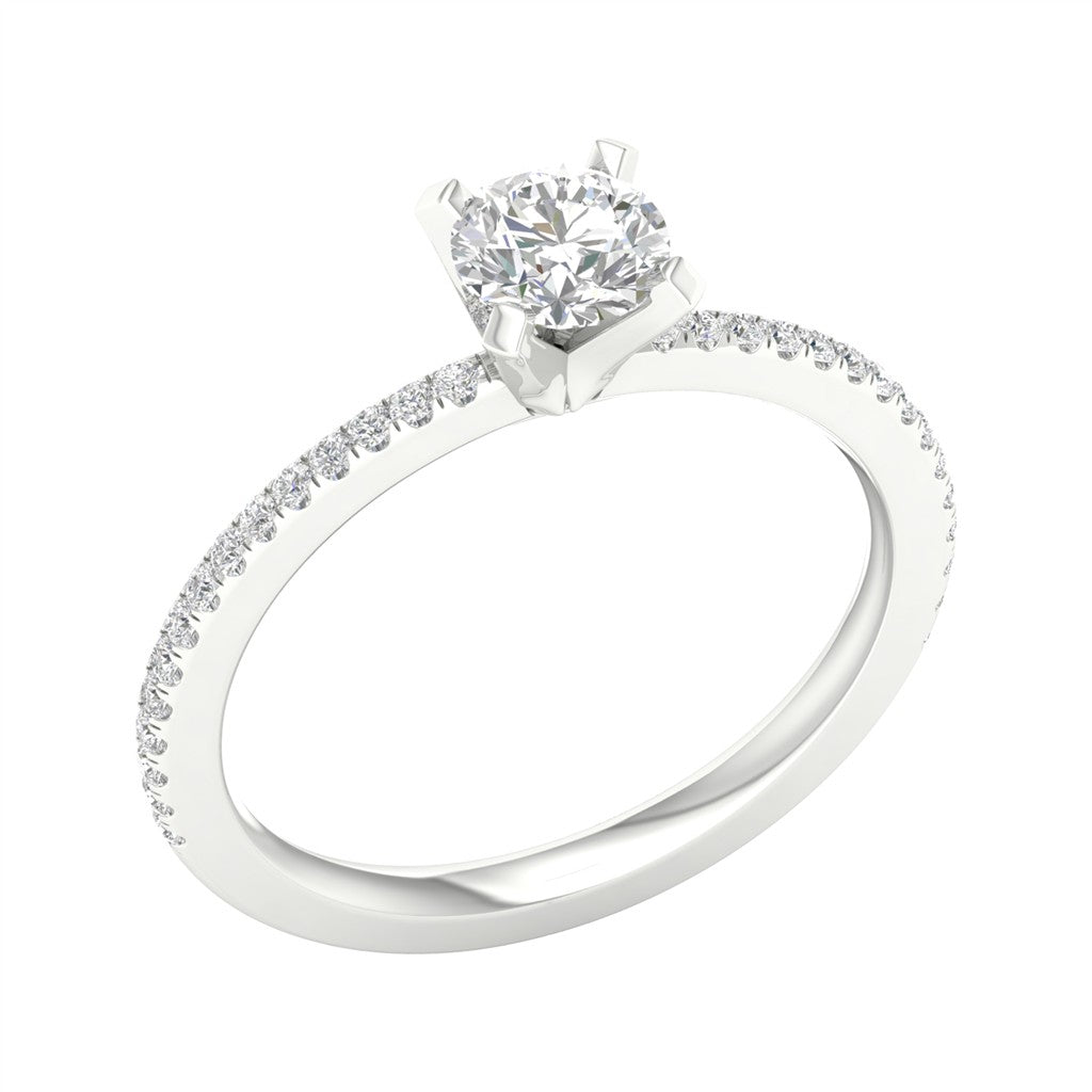Lab Grown Diamond Engagement Ring