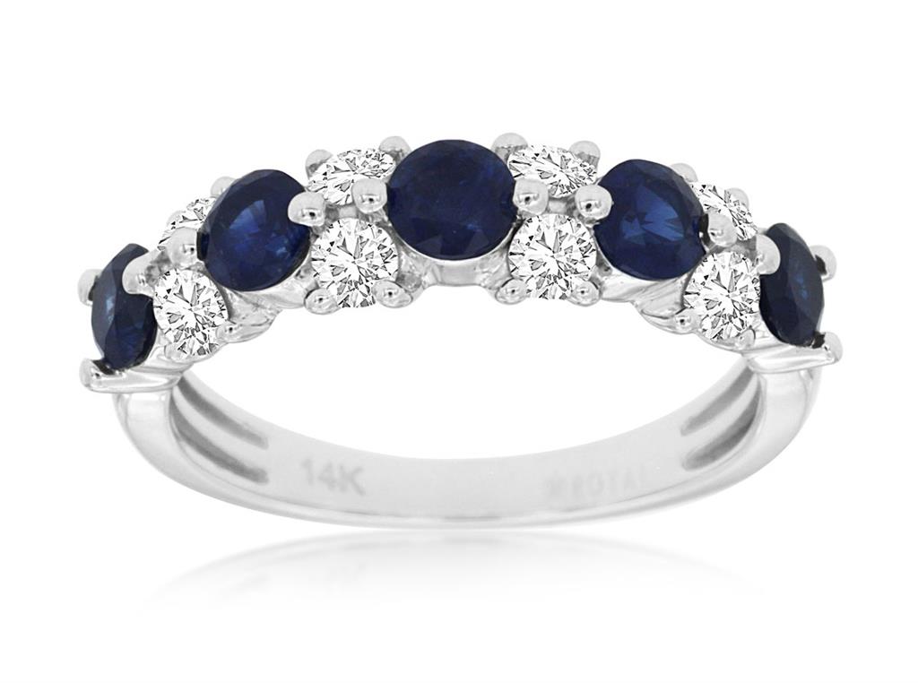 Sapphire & Diamond Ring