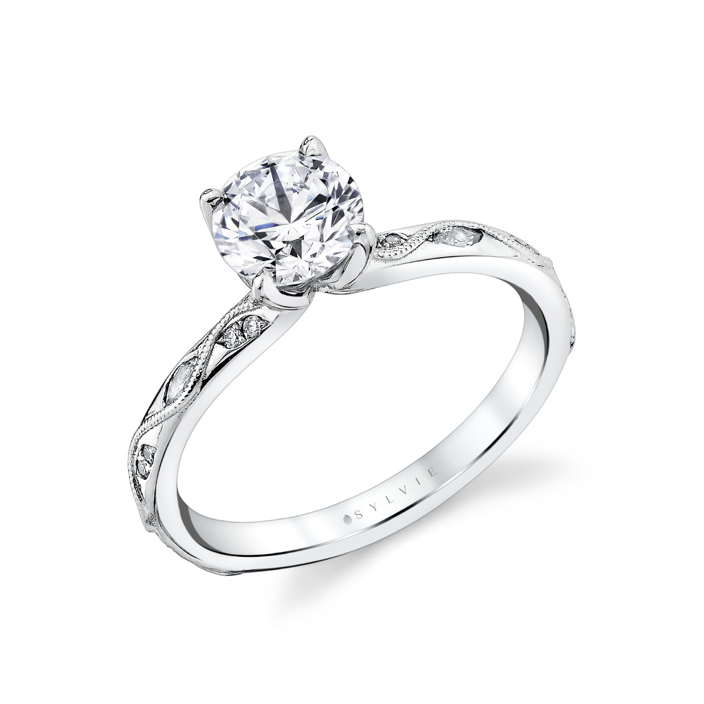 Tulira Vine Inspired Engagement Ring
