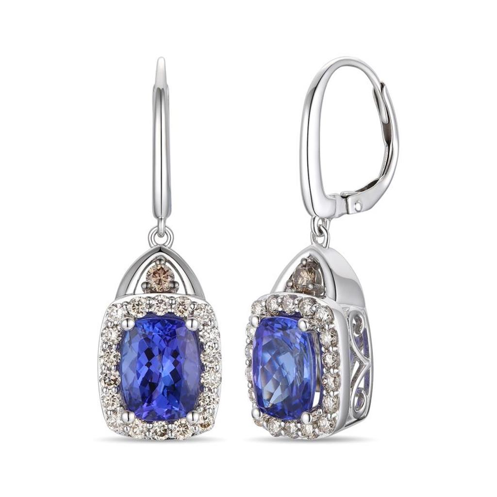 LeVian Tanzanite & Diamond Earrings