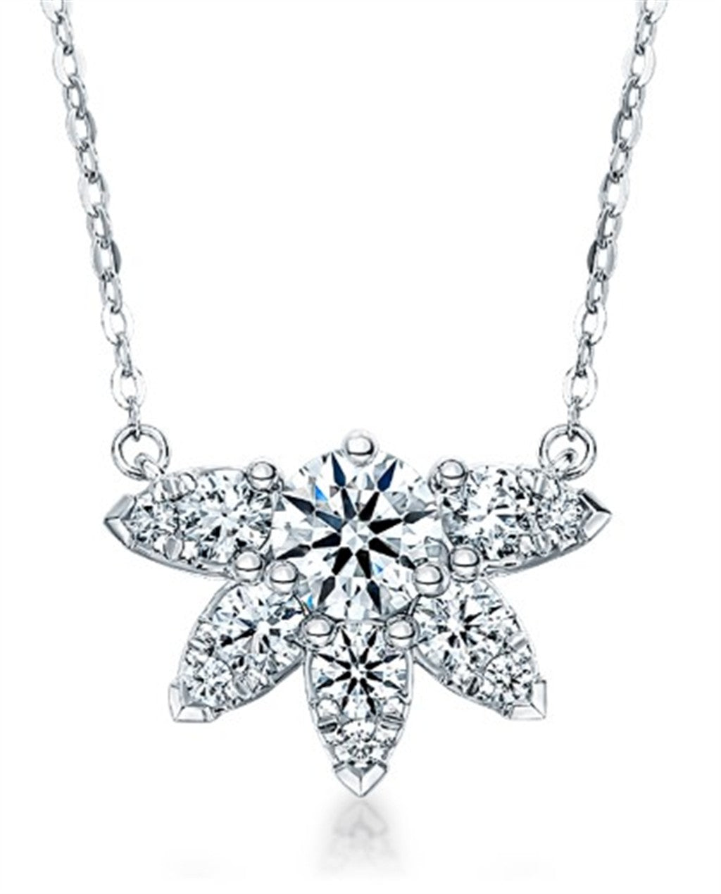 Hearts On Fire Aerial Sunburst Pendant
