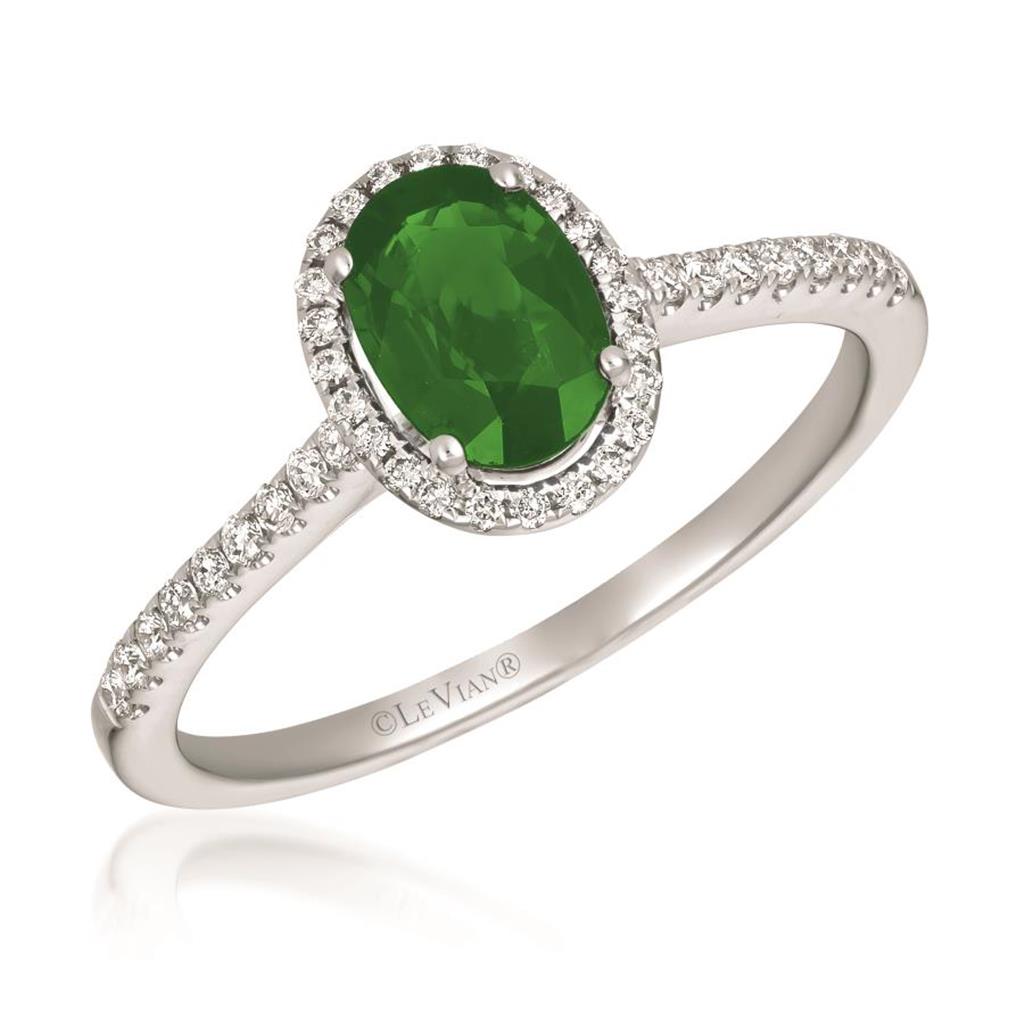 Le Vian® Ring featuring Costa Smeralda Emeralds™ Vanilla Diamonds®