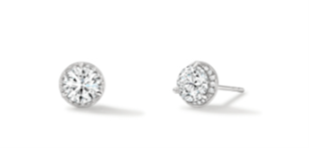 Hearts on Fire Stud Earrings