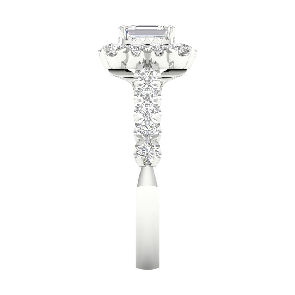 Halo Engagement Ring