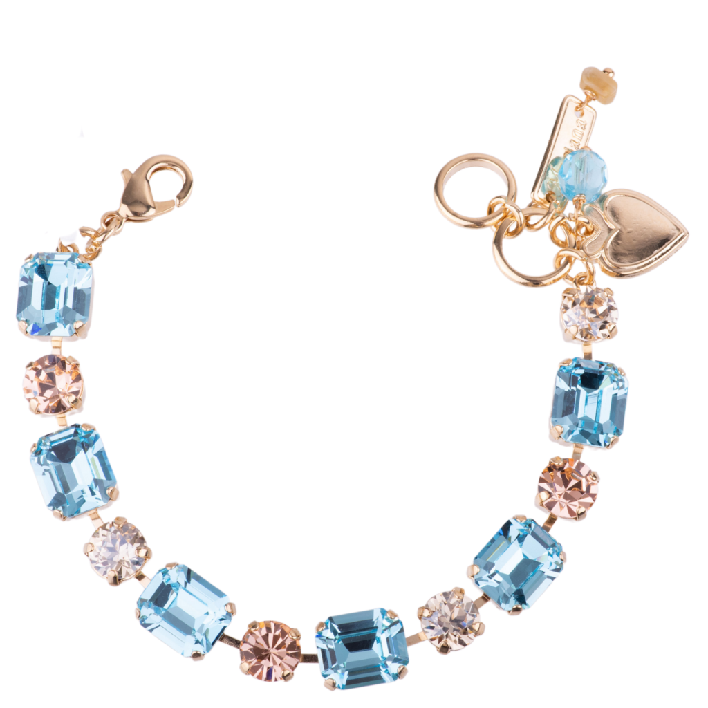 Emerald and Round Bracelet