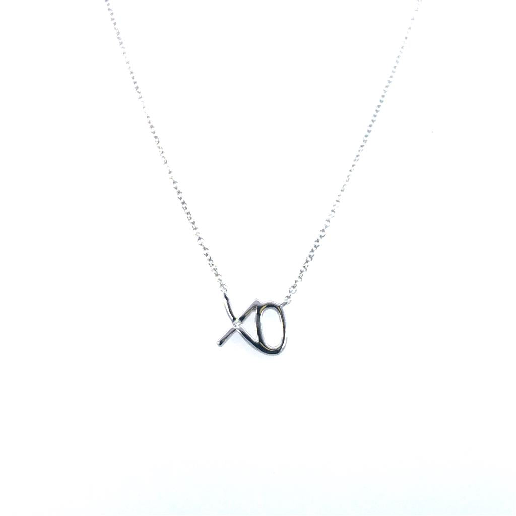 XO Diamond Necklace