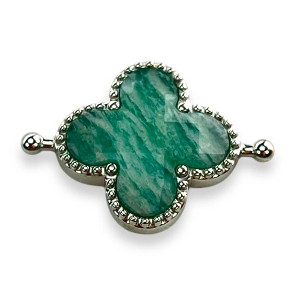 CONQUERing Amazonite Quatrefoil Crystal Element