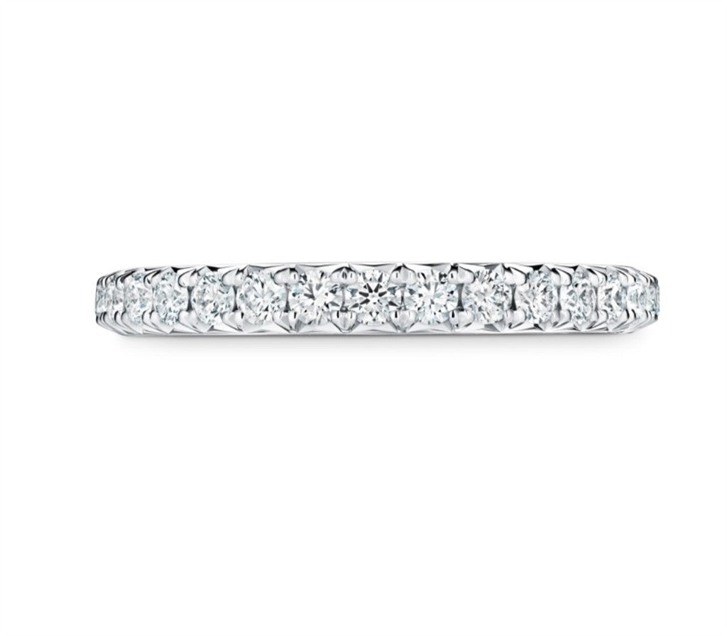 Vela French Cut Pave Band