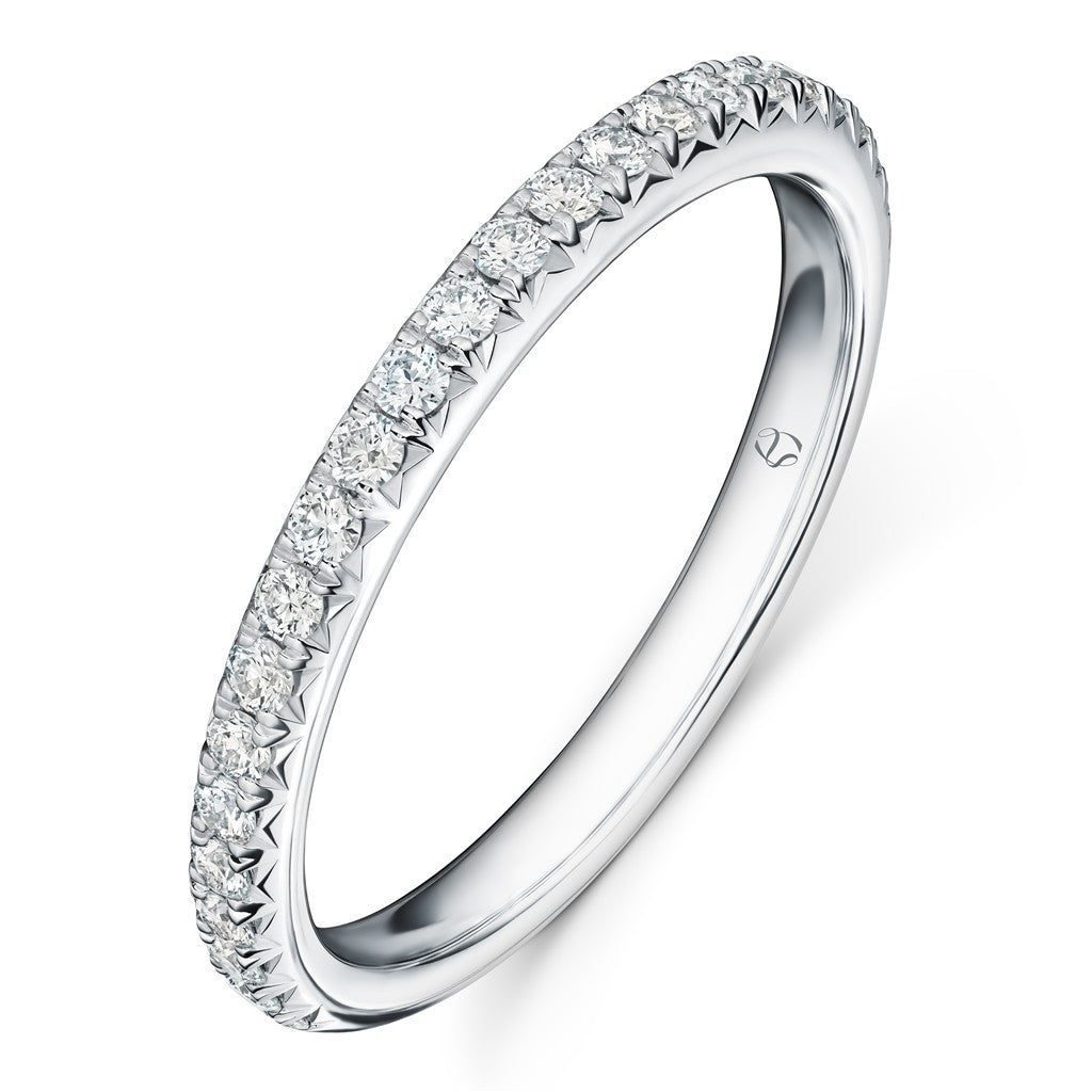 Hearts On Fire Vela French Cut Pave Band