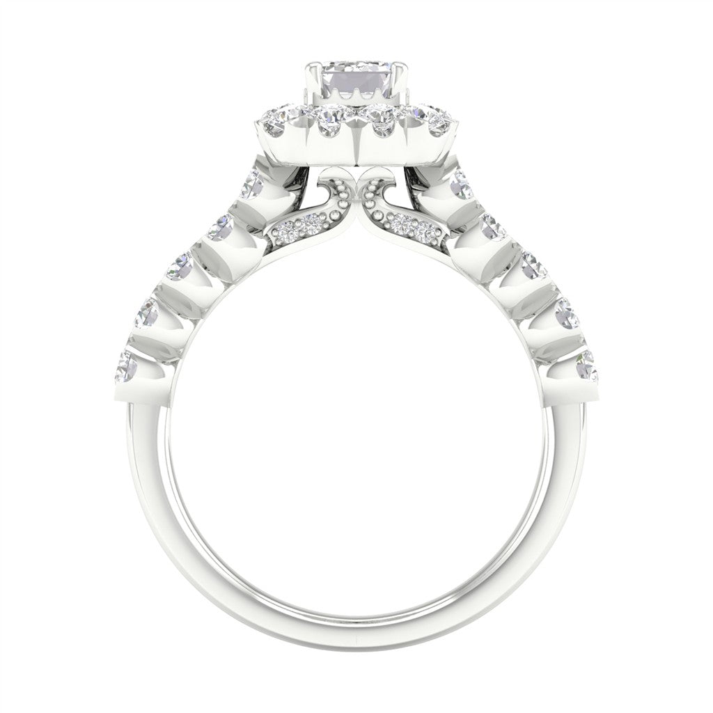 Halo Engagement Ring