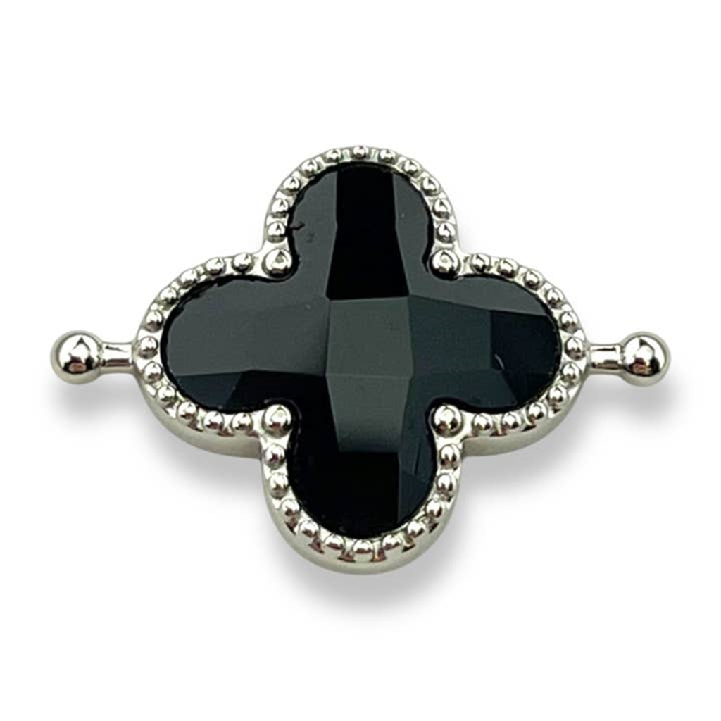 CONQUERing Onyx Quatrefoil Crystal Element
