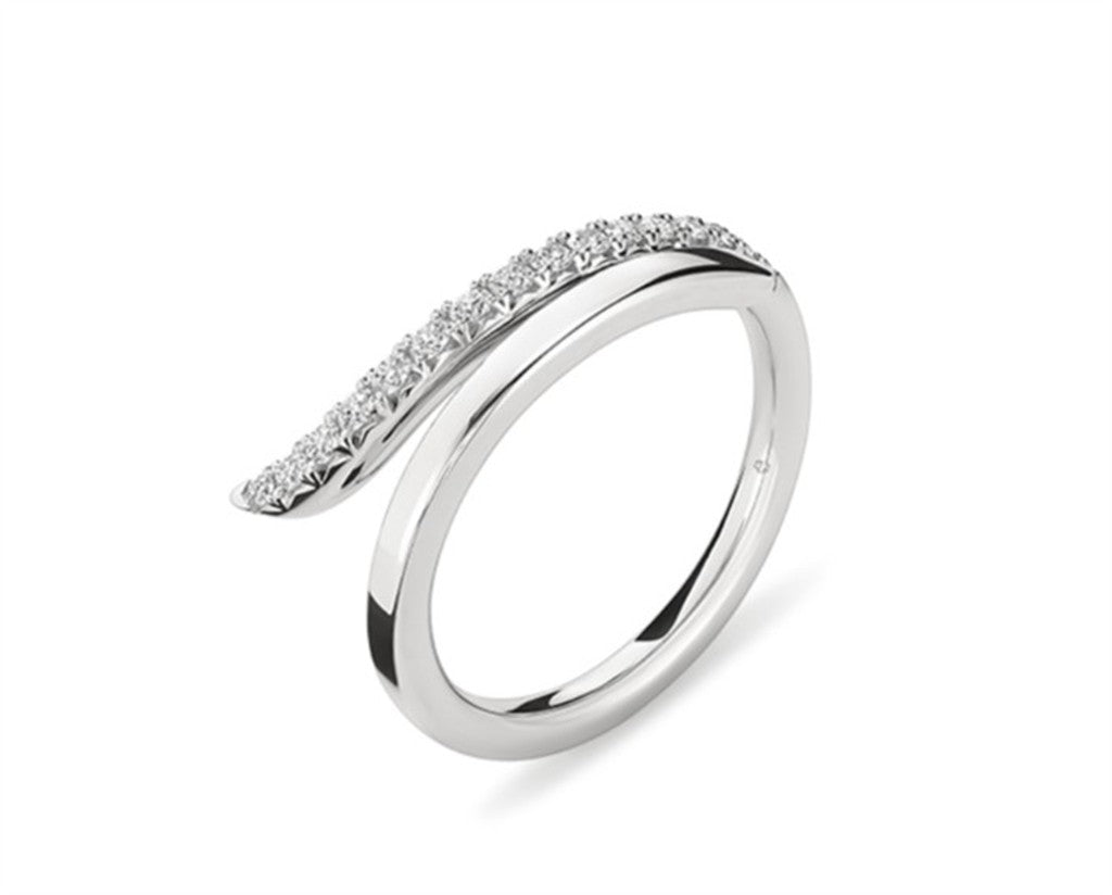 Hearts On Fire Vela French Cut Pave Diamond Ring