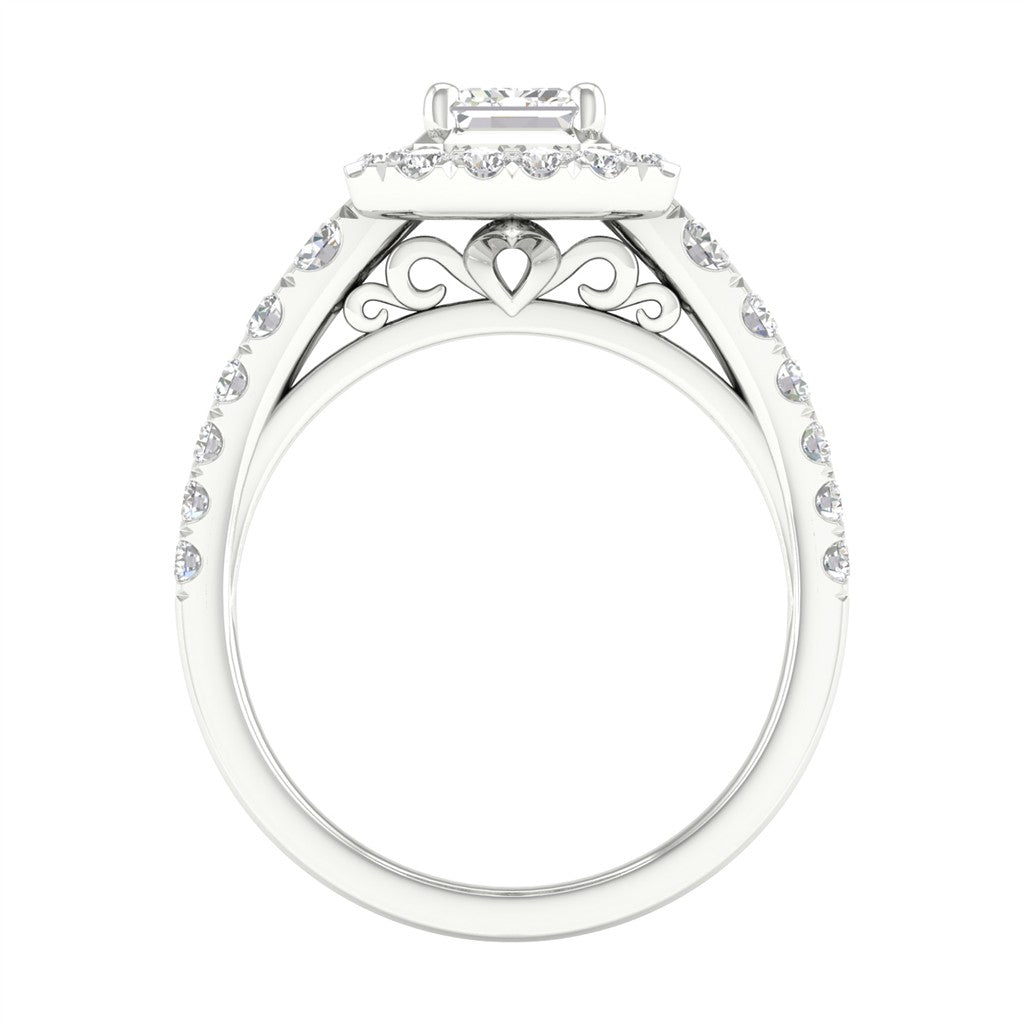 Halo Engagement Ring