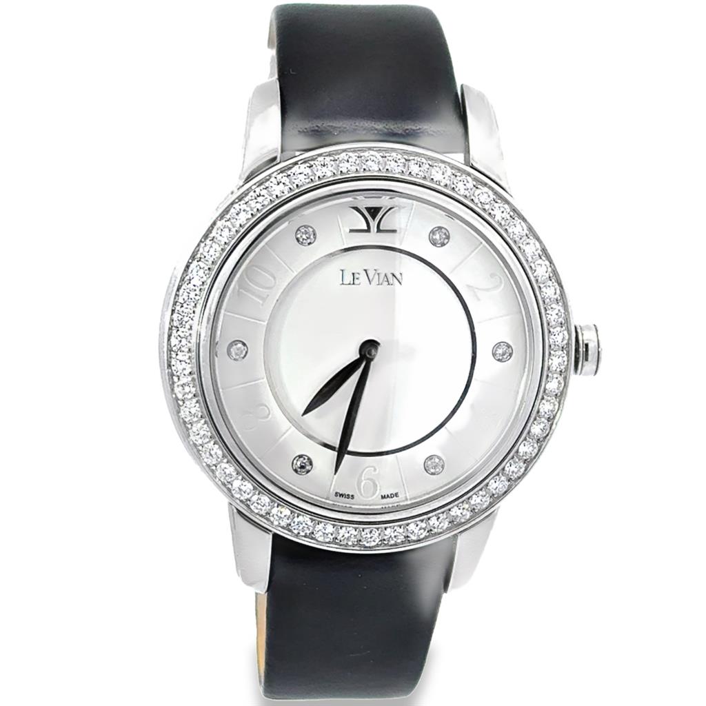 LeVian Watch With Diamond Accents