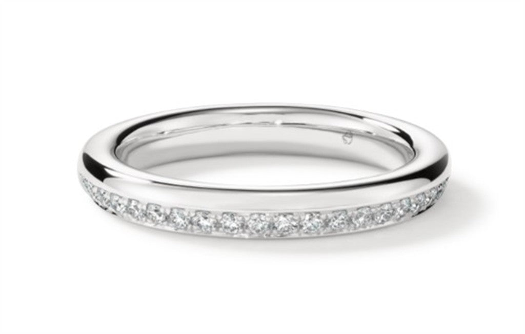 Hearts On Fire Barre Pave Band