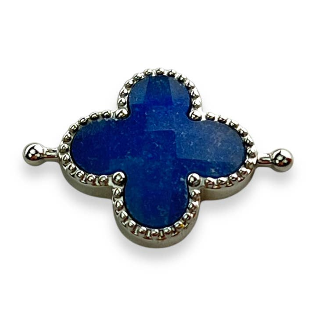CONQUERing Blue Aventurine Quatrefoil Crystal Element