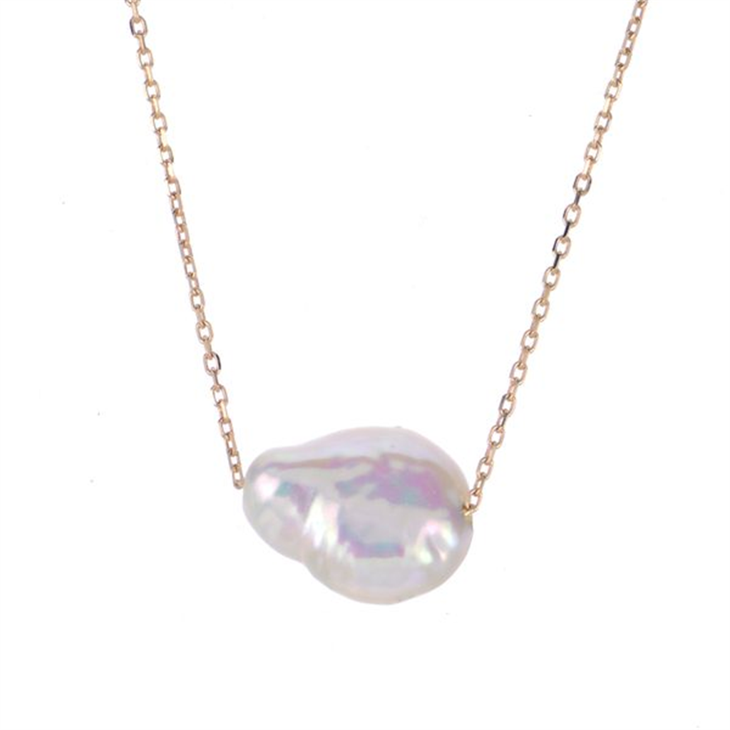 Freshwater Keshi Pearl Necklace