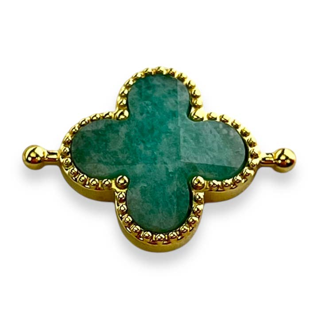 CONQUERing Amazonite Quatrefoil Crystal Element