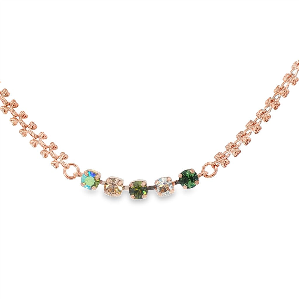 Crystal Chain Choker Necklace