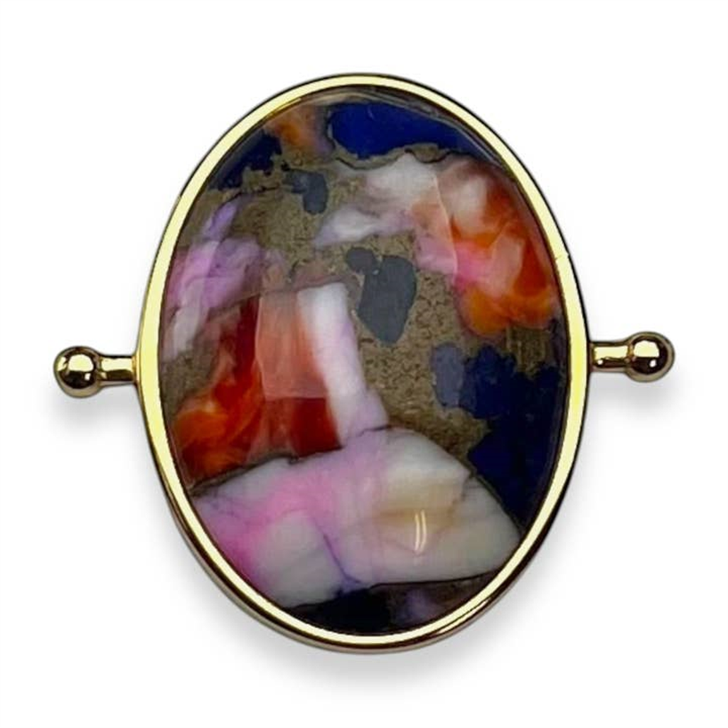 CONQUERing The Joy of Life Mosaic Stone Element