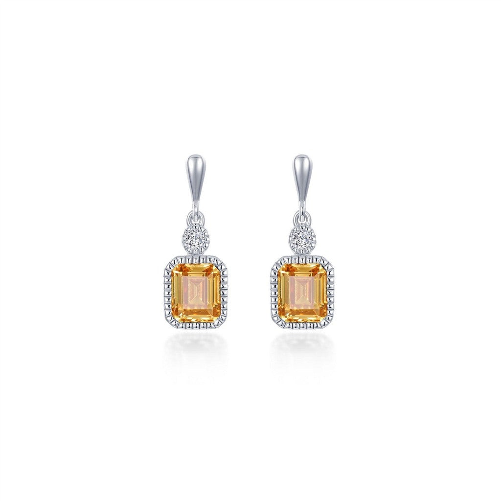 LAFONN YELLOW TOPAZ EARRING