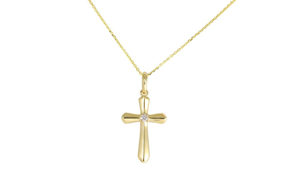 Diamond Cross Pendant