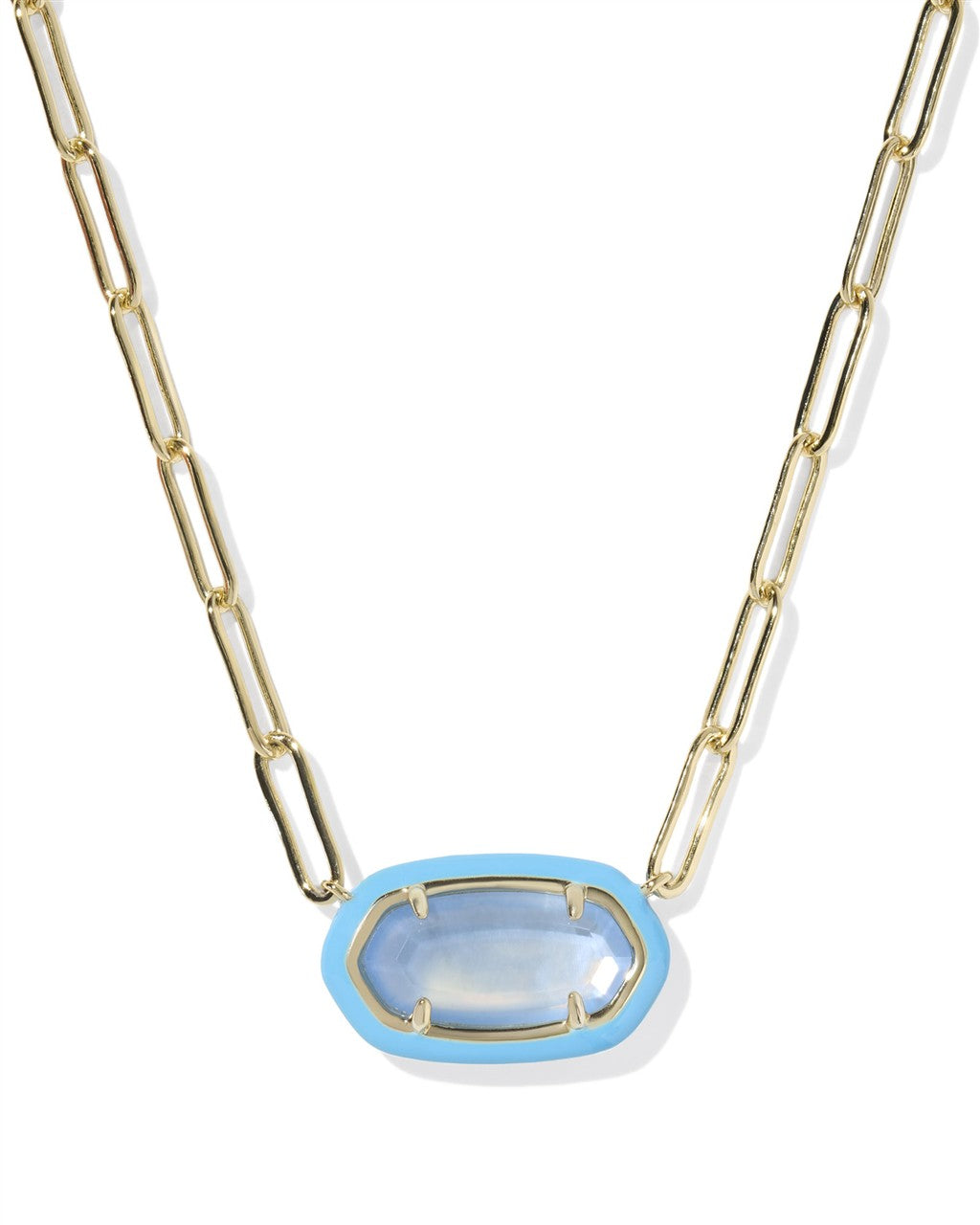 Kendra Scott Elisa Paperclip Necklace