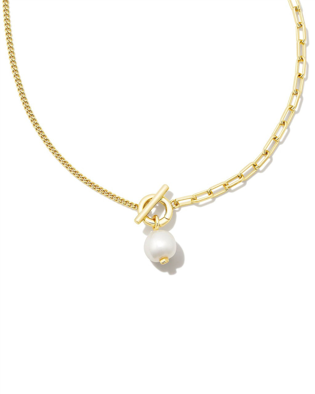 Kendra Scott Leighton Pearl Chain Necklace