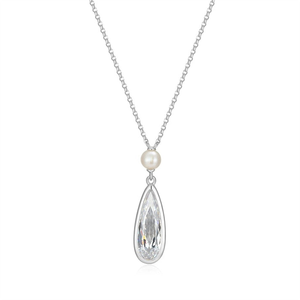 Elle Lustre Freshwater Pearl Necklace