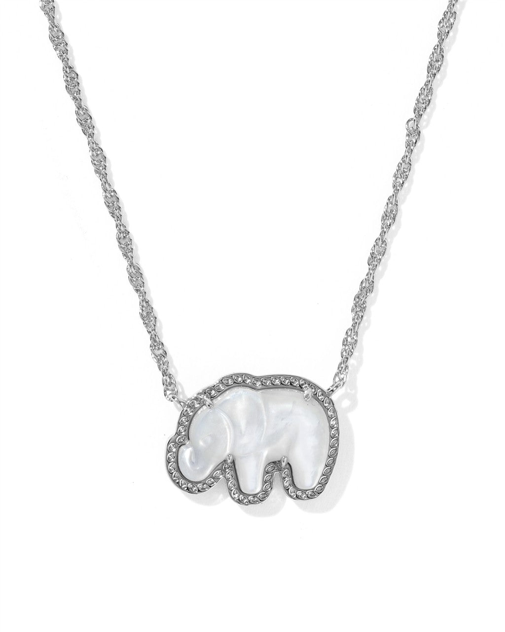 Elephant Short Pendant Necklace