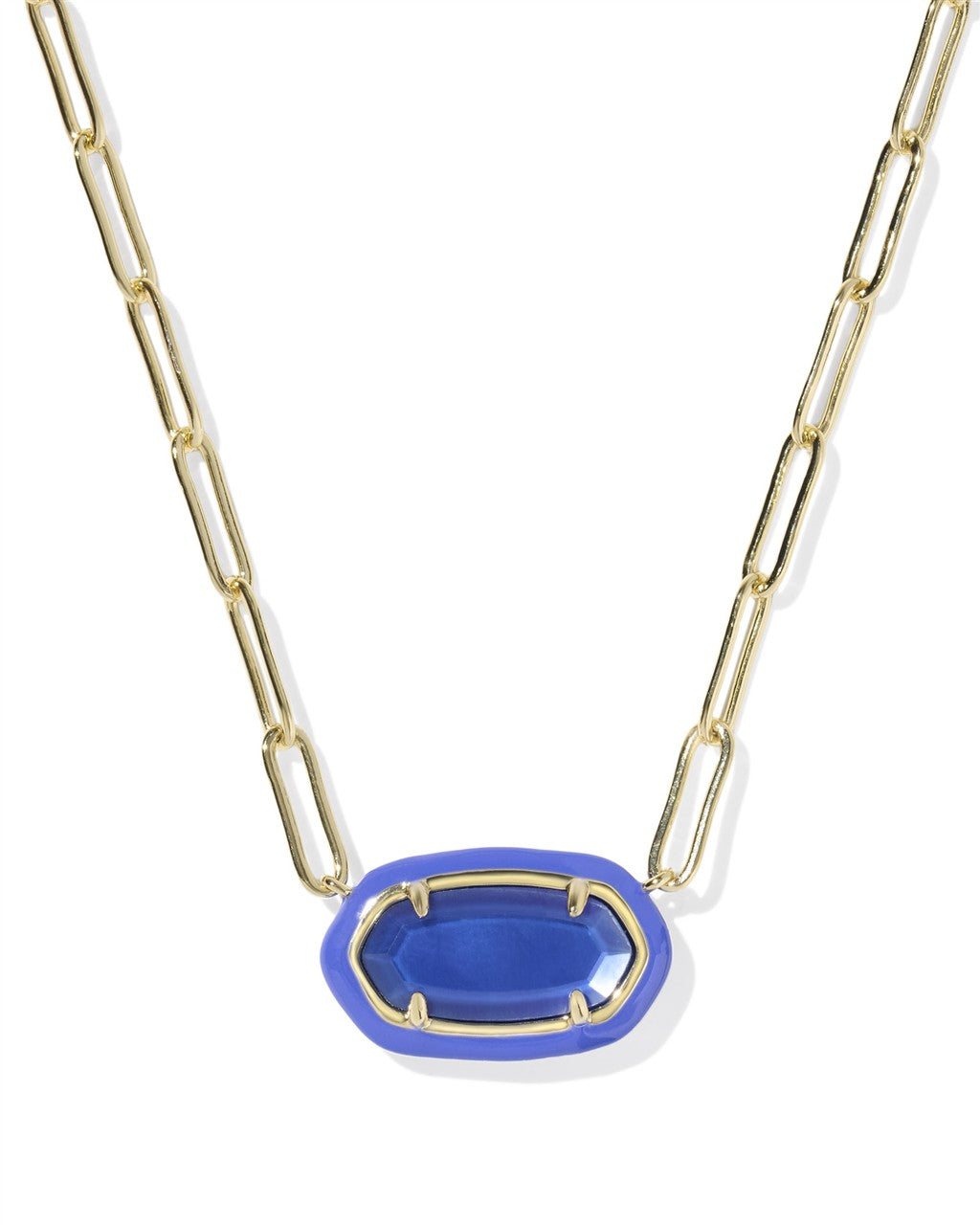 Kendra Scott Elisa Paperclip Necklace