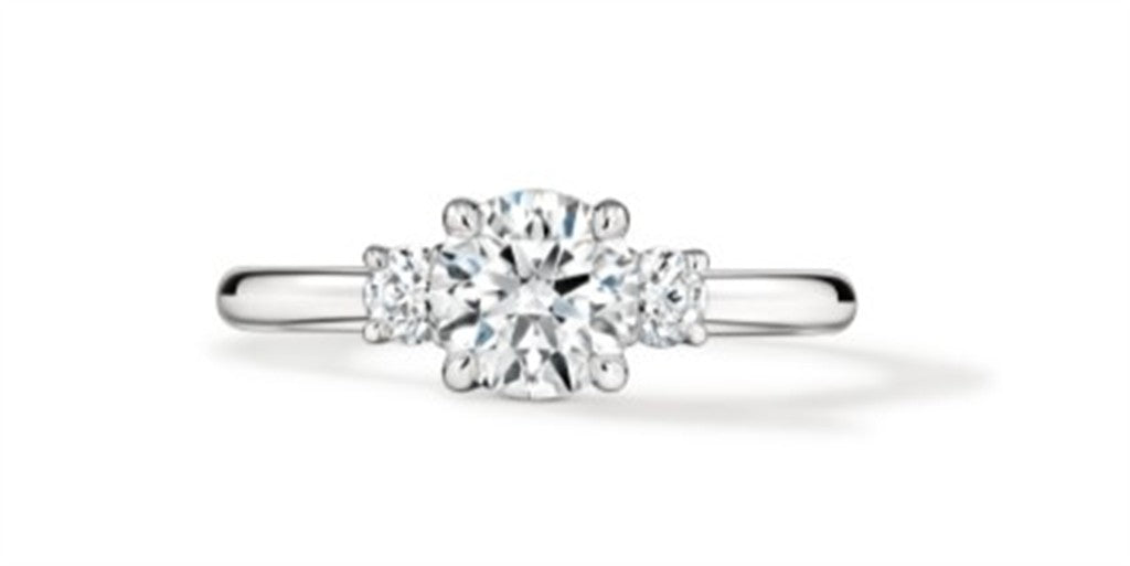 Hearts on Fire Vela 3 Stone Ring