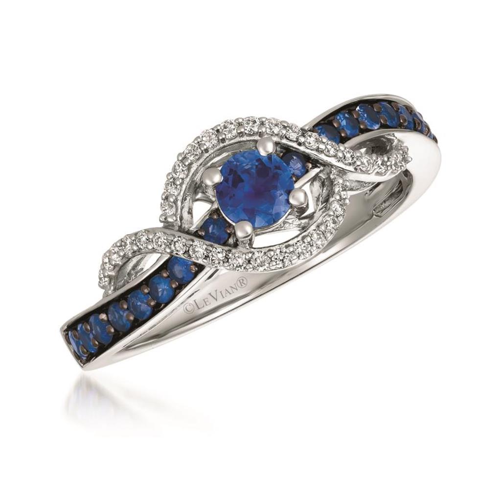 Le Vian® Ring featuring Blueberry Sapphire™ Vanilla Diamonds®