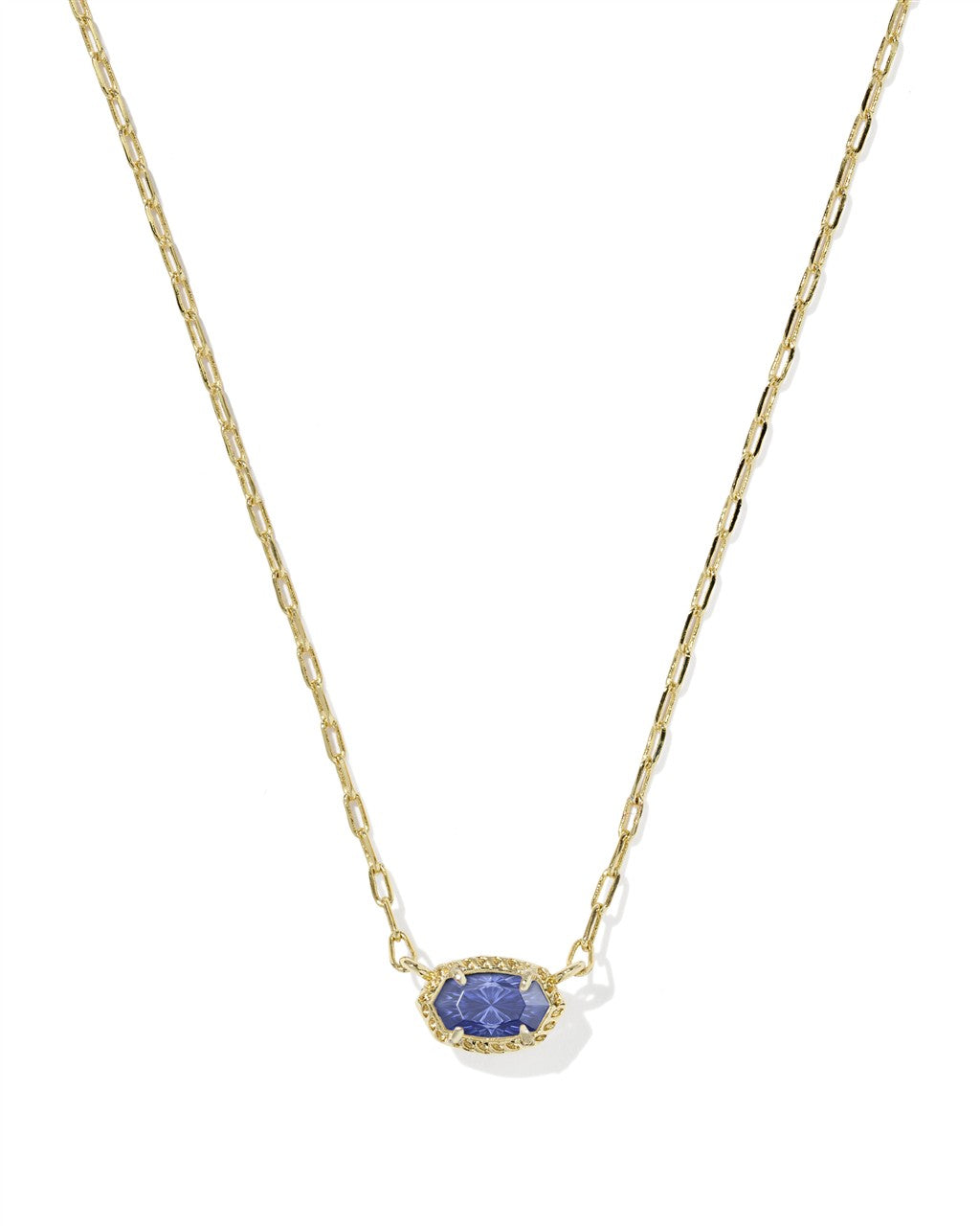 Mini Elisa Luxe Short Pendant Necklace