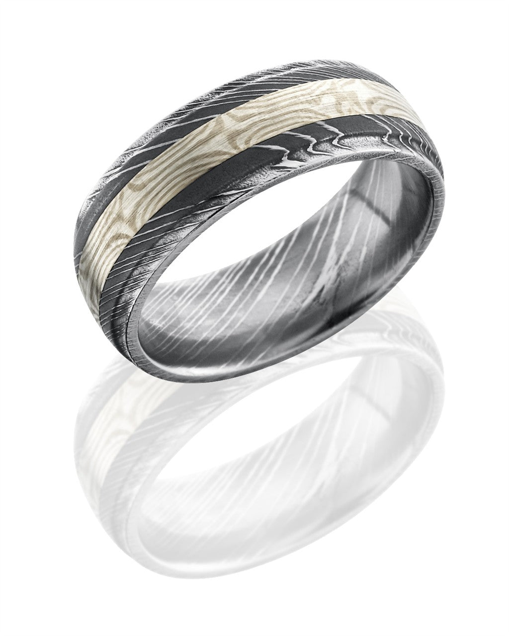Duplicate Title: Damascus Wedding Band | 1152.00 | Damascus Wedding Band