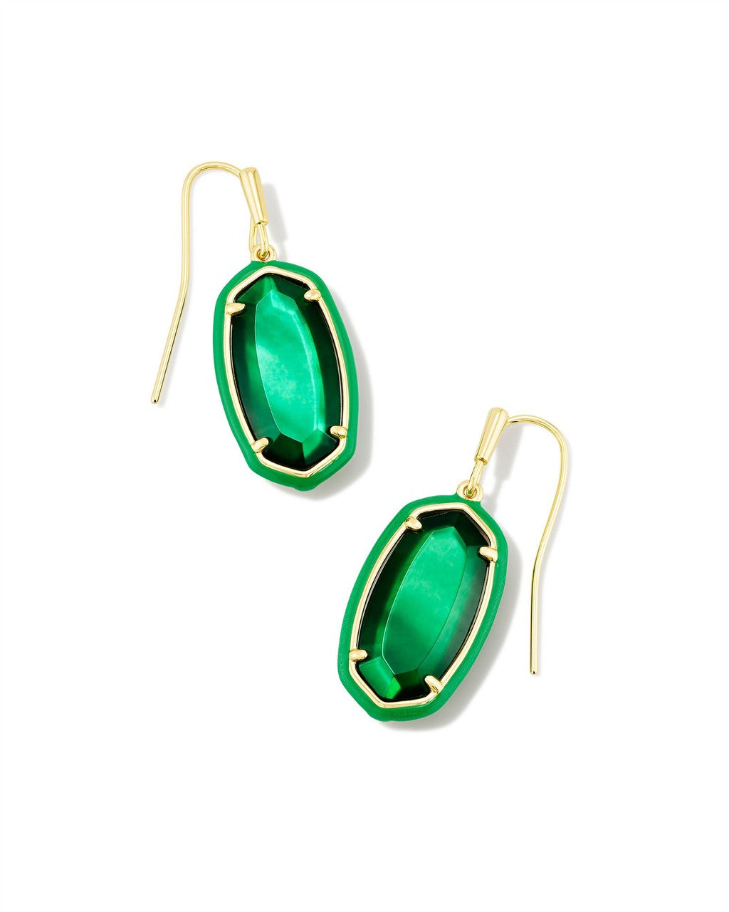 Kendra Scott Dani Enamel Frame Drop Earrings