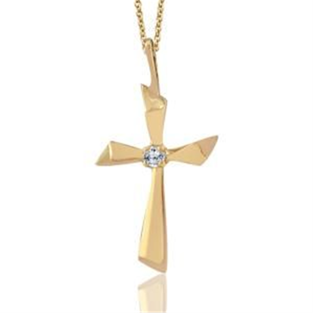 Diamond Cross Pendant