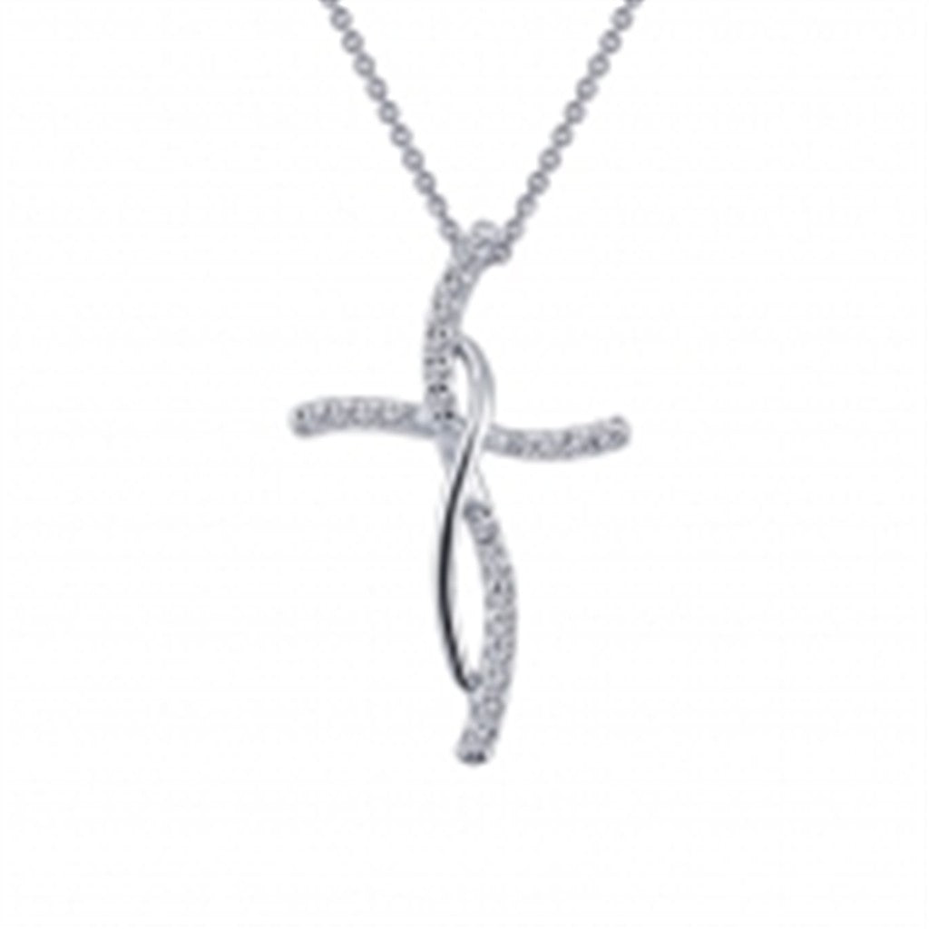 Lafonn Cross Pendant Necklace