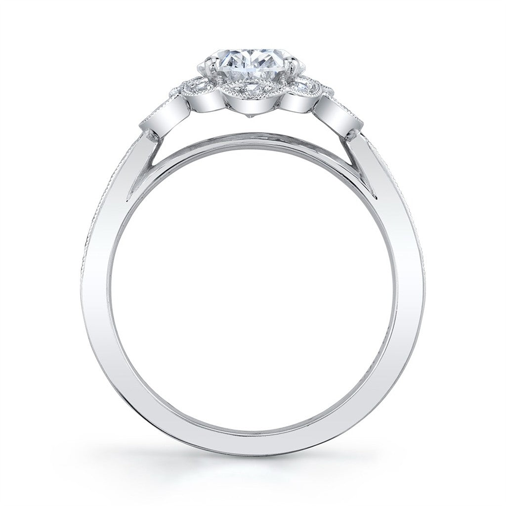 Candide Semi Mount Engagement Ring