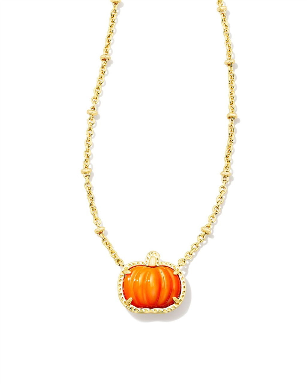 Kendra Scott Pumpkin Necklace