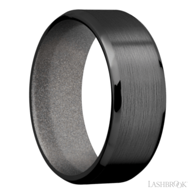 Zirconium Wedding Band