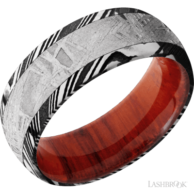 Damascus Wedding Band