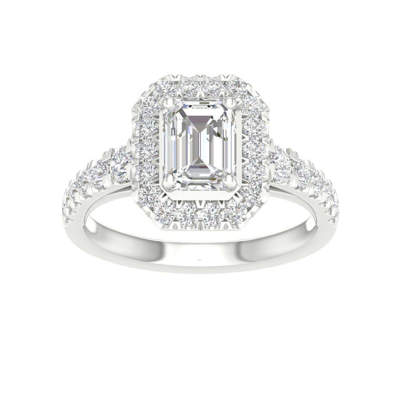 Halo Engagement Ring