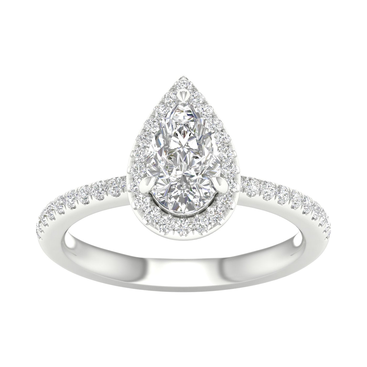 Halo Engagement Ring
