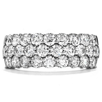 Hearts On Fire Truly Triple Row Right Hand Ring