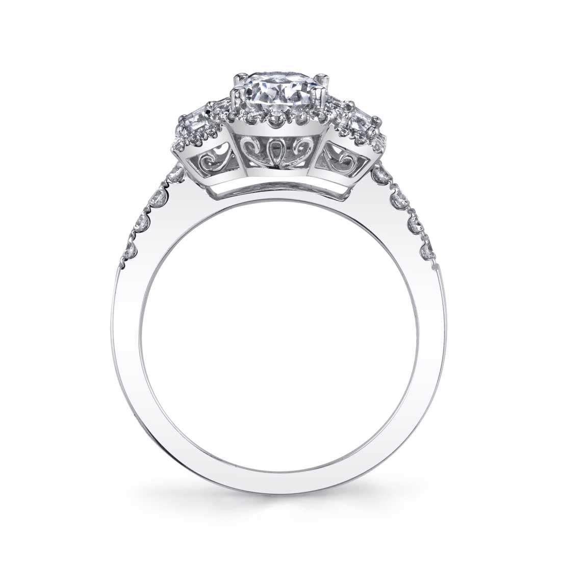 Vicky Semi Mount Engagement Ring